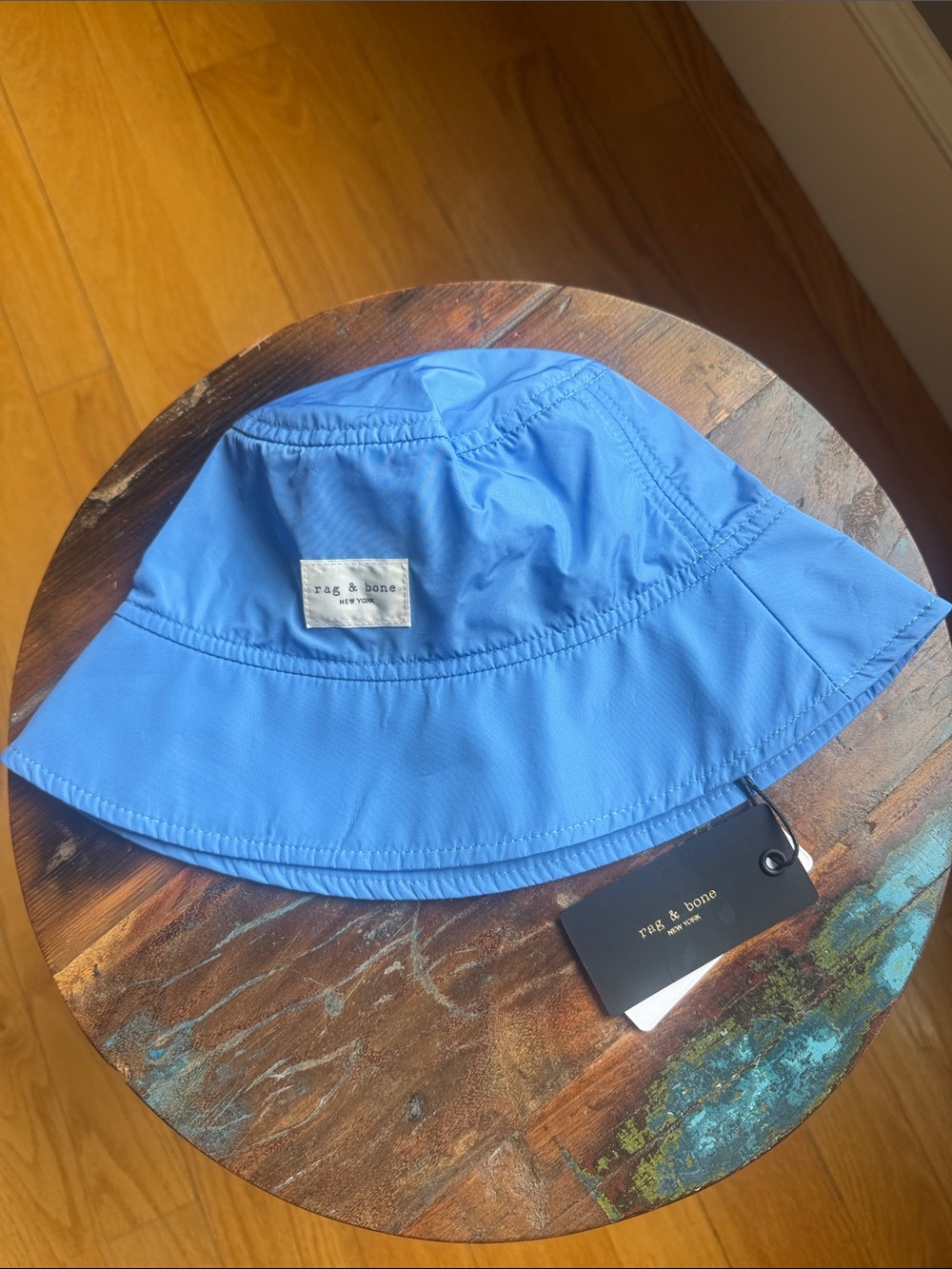 rag & bone Cornflower Blue Bucket Hat